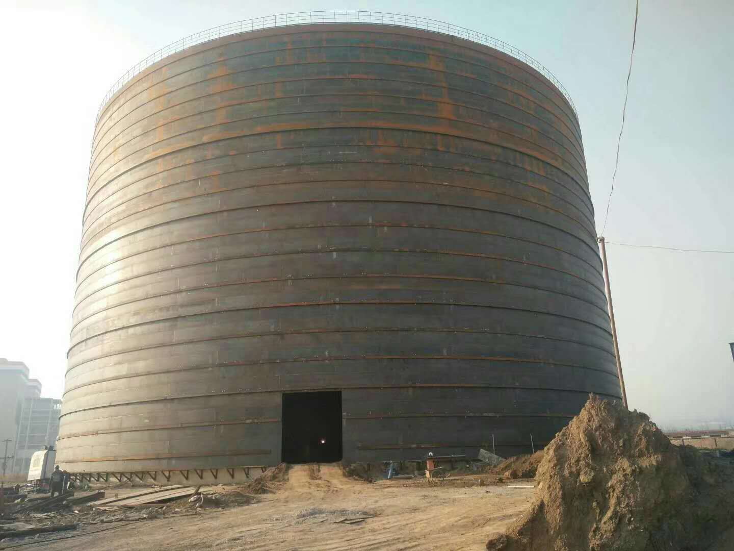 和龙承建大型钢板库的好处及原理