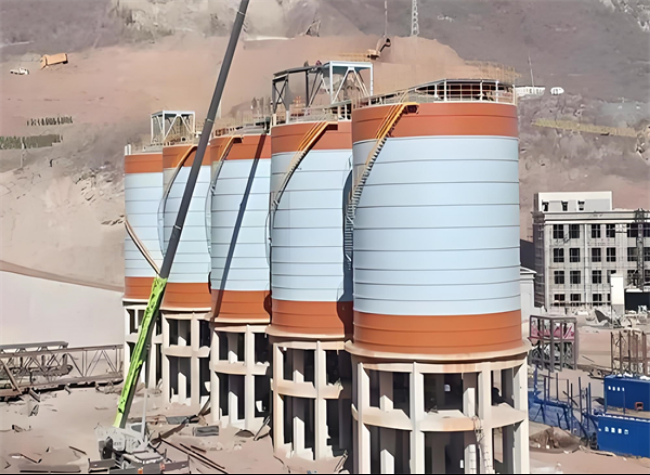 和龙高架钢板仓