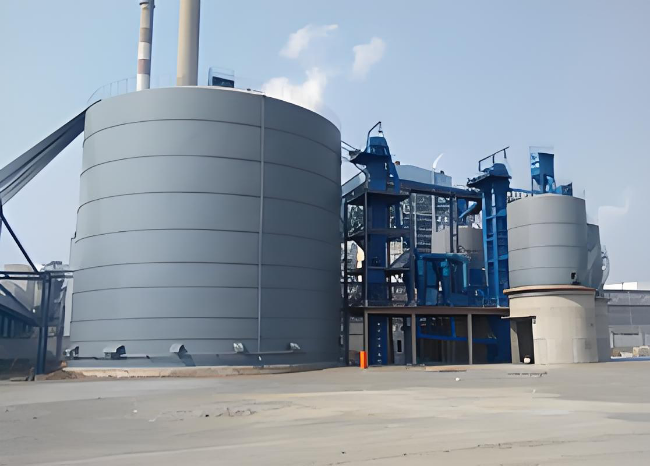 和龙1万吨钢板仓